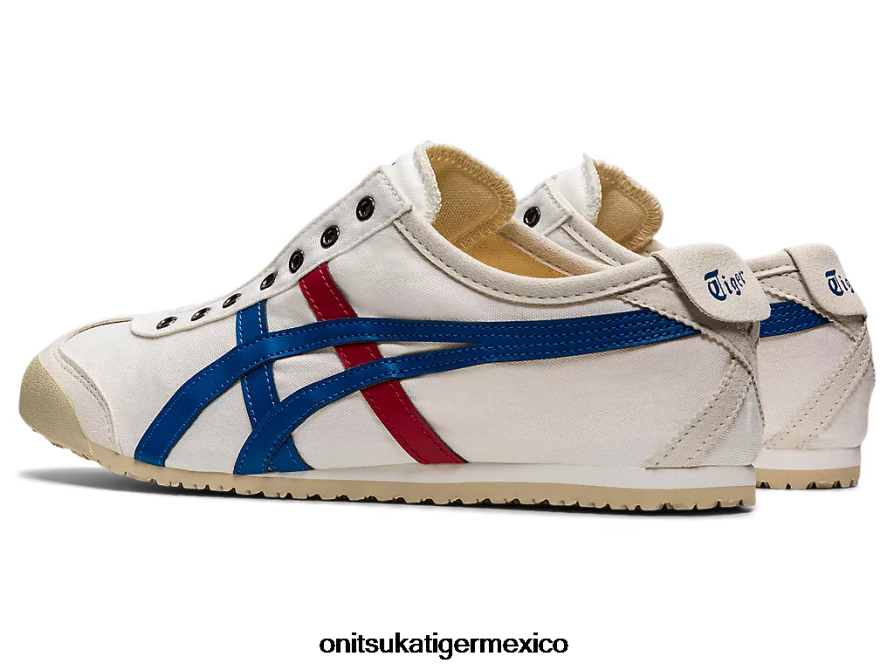 Onitsuka Tiger zapatos 4P8D6N361 blanco/tricolor unisexo México 66 sin cordones - Image 8
