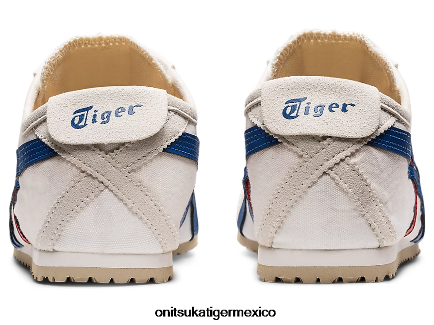 Onitsuka Tiger zapatos 4P8D6N361 blanco/tricolor unisexo México 66 sin cordones - Image 9