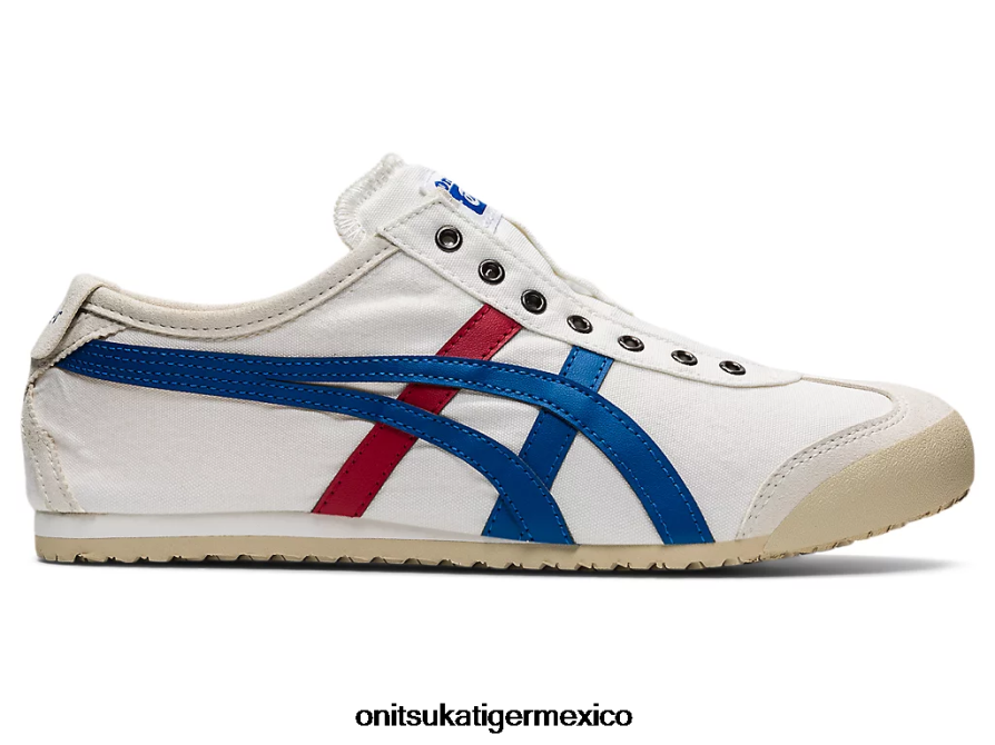 Onitsuka Tiger zapatos 4P8D6N361 blanco/tricolor unisexo México 66 sin cordones - Image 1