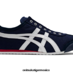 Onitsuka Tiger zapatos 4P8D6N362 azul marino/blanco roto unisexo México 66 sin cordones