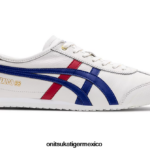 Onitsuka Tiger zapatos 4P8D6N363 blanco/azul oscuro unisexo México 66
