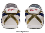 Onitsuka Tiger zapatos 4P8D6N363 blanco/azul oscuro unisexo México 66 - Image 5