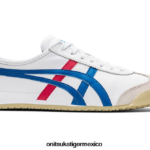 Onitsuka Tiger zapatos 4P8D6N365 blanco azul unisexo México 66