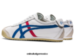 Onitsuka Tiger zapatos 4P8D6N365 blanco azul unisexo México 66 - Image 9