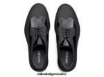 Onitsuka Tiger zapatos 4P8D6N371 negro/rojo clásico hombres acento irlandés - Image 6
