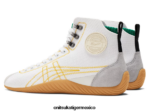 Onitsuka Tiger zapatos 4P8D6N39 blanco amarillo unisexo monte sclaw - Image 3