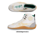 Onitsuka Tiger zapatos 4P8D6N39 blanco amarillo unisexo monte sclaw - Image 8