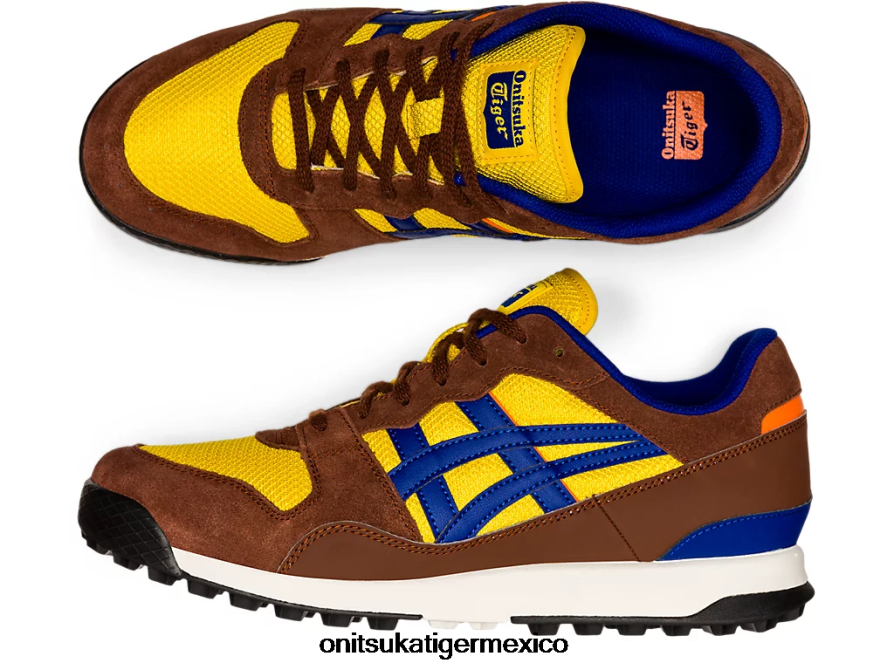 Onitsuka Tiger zapatos 4P8D6N42 amarillo cromo/azul de Prusia unisexo horizonte - Image 8