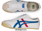 Onitsuka Tiger zapatos 4P8D6N45 blanco azul unisexo México 66 - Image 8