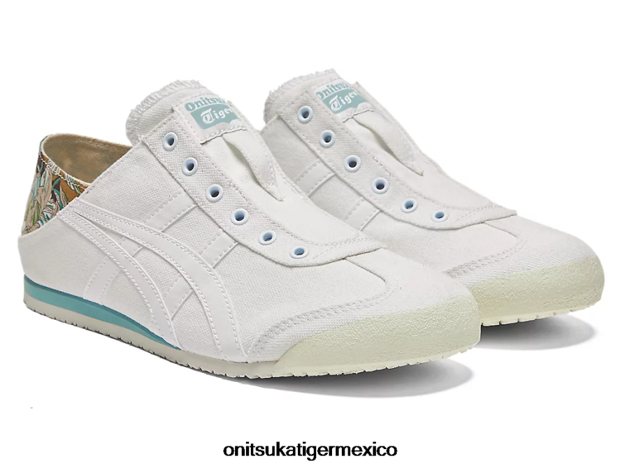 Onitsuka Tiger zapatos 4P8D6N48 blanco/acero claro unisexo méxico 66 paraty - Image 2