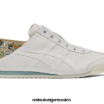 Onitsuka Tiger zapatos 4P8D6N48 blanco/acero claro unisexo méxico 66 paraty