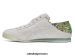 Onitsuka Tiger zapatos 4P8D6N48 blanco/acero claro unisexo méxico 66 paraty - Image 4