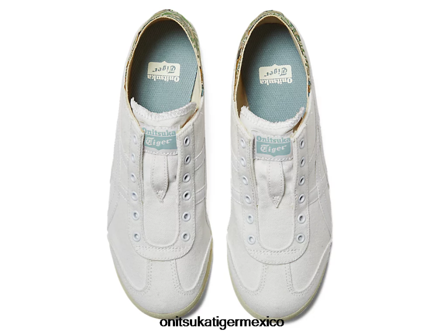 Onitsuka Tiger zapatos 4P8D6N48 blanco/acero claro unisexo méxico 66 paraty - Image 6