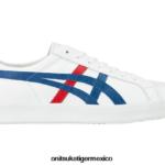 Onitsuka Tiger zapatos 4P8D6N4 blanco/azul de lujo hombres fabre bl-s de lujo