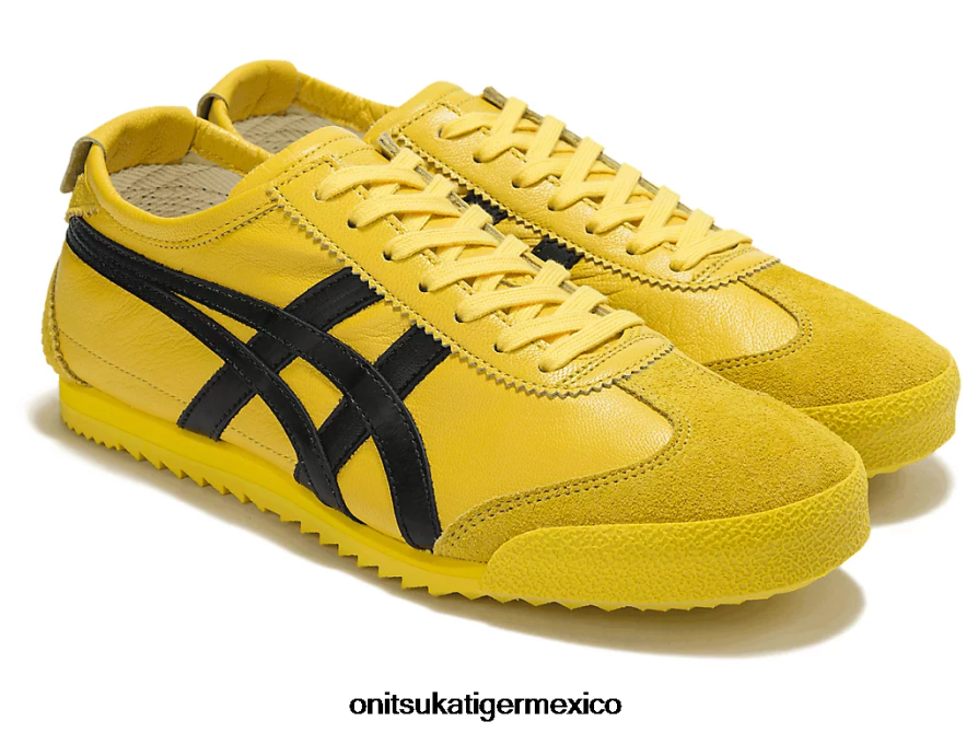 Onitsuka Tiger zapatos 4P8D6N534 tai chi amarillo/negro mujer México 66 de lujo - Image 2