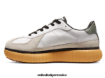 Onitsuka Tiger zapatos 4P8D6N536 blanco/verde liquen unisexo delicia - Image 4