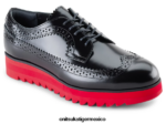 Onitsuka Tiger zapatos 4P8D6N539 negro/rojo clásico mujer acento irlandés - Image 2