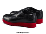 Onitsuka Tiger zapatos 4P8D6N539 negro/rojo clásico mujer acento irlandés - Image 3