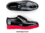 Onitsuka Tiger zapatos 4P8D6N539 negro/rojo clásico mujer acento irlandés - Image 9