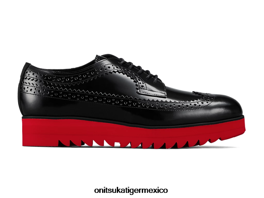 onitsuka_tiger_zapatos_4p8d6n539_negro_rojo_clasico_mujer_acento_irlandes.png Onitsuka Tiger zapatos 4P8D6N539 negro/rojo clásico mujer acento irlandés - Image 1