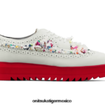 Onitsuka Tiger zapatos 4P8D6N543 blanco mujer acento irlandés