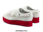 Onitsuka Tiger zapatos 4P8D6N543 blanco mujer acento irlandés - Image 3