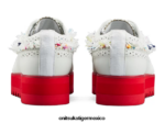 Onitsuka Tiger zapatos 4P8D6N543 blanco mujer acento irlandés - Image 5