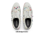 Onitsuka Tiger zapatos 4P8D6N543 blanco mujer acento irlandés - Image 6