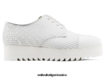 Onitsuka Tiger zapatos 4P8D6N545 blanco mujer derby