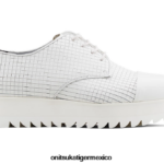 Onitsuka Tiger zapatos 4P8D6N545 blanco mujer derby