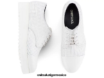 Onitsuka Tiger zapatos 4P8D6N545 blanco mujer derby - Image 4
