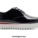Onitsuka Tiger zapatos 4P8D6N546 negro mujer derby