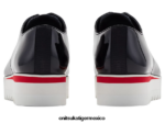 Onitsuka Tiger zapatos 4P8D6N546 negro mujer derby - Image 3