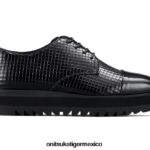 Onitsuka Tiger zapatos 4P8D6N547 negro mujer derby