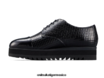 Onitsuka Tiger zapatos 4P8D6N547 negro mujer derby - Image 3