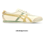 Onitsuka Tiger zapatos 4P8D6N54 crema/marrón mineral unisexo México 66