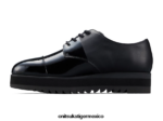 Onitsuka Tiger zapatos 4P8D6N550 negro mujer derby - Image 4