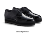 Onitsuka Tiger zapatos 4P8D6N550 negro mujer derby - Image 8