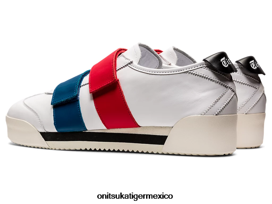 Onitsuka Tiger zapatos 4P8D6N551 blanco/rojo clásico unisexo méxico 66 sd pf - Image 3