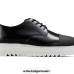 Onitsuka Tiger zapatos 4P8D6N553 negro mujer derby