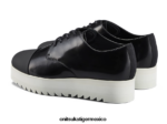 Onitsuka Tiger zapatos 4P8D6N553 negro mujer derby - Image 3