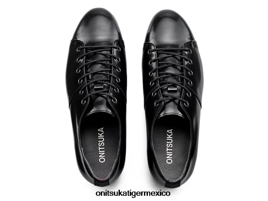 Onitsuka Tiger zapatos 4P8D6N555 negro/rojo clásico mujer cordones - Image 8