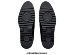 Onitsuka Tiger zapatos 4P8D6N556 negro/rojo clásico mujer derby - Image 7