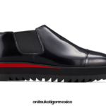 Onitsuka Tiger zapatos 4P8D6N557 negro/rojo clásico mujer bota lateral gore lo
