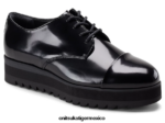 Onitsuka Tiger zapatos 4P8D6N560 negro brillante mujer derby - Image 2
