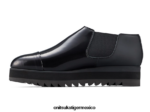 Onitsuka Tiger zapatos 4P8D6N563 negro mujer bota lateral gore lo - Image 4