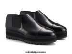 Onitsuka Tiger zapatos 4P8D6N563 negro mujer bota lateral gore lo - Image 8