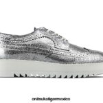 Onitsuka Tiger zapatos 4P8D6N566 plata mujer acento irlandés
