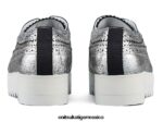 Onitsuka Tiger zapatos 4P8D6N566 plata mujer acento irlandés - Image 4