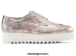 Onitsuka Tiger zapatos 4P8D6N569 oro rosa mujer acento irlandés
